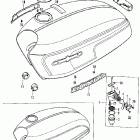 CB125S Топливный бак