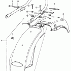 CB750K5 Заднее крыло