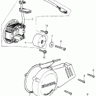 CR125M Alternator @ left crankcasecover