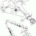 ST90K2 Коленвал и поршни