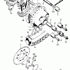 CL125S Заднее колесо