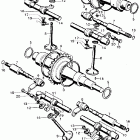 CB450K6 Распределительный вал и клапана