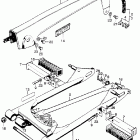 CL125S Swingarm @ chain case