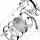 CB450K6 Headlight k5-k7