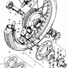 CL450K4 Заднее колесо