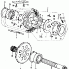 CB350F Primary shaft @ chain