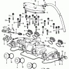 CB350F Крышка головки цилиндров