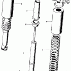 CB125S Rear shock absorber s-s1