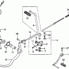 CB360 Brake pedals @ kick starter arm