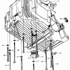 CB450K6 Lower crankcase
