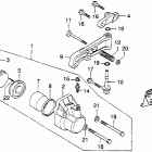 CB360 Передний тормозной суппорт