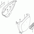 CL125S Side cover @ side cover emblem