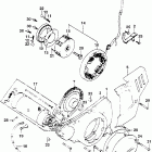 CB200 Генератор и крышка