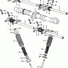 CB350F Распредвал и клапана
