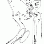 CL350K5 Cl350k5  right handle switch @ cable