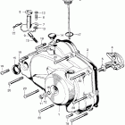 QA50K1 Крышка картера правая