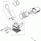 CL350K5 Масляный насос и фильтр