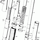 CL100S3 Cl100 front fork k2-s3