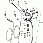 CB500 Right handle switch @ cable