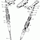 CL100S3 Распредвал и клапана