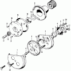 SL100K2 Oil filter rotor @ oil pump