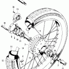 CB500 Переднее колесо