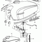 CL350K5 Fuel tank @ fuel valve