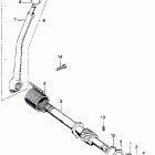 CB175K7 Кик стартер