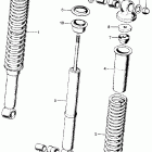CL100S3 Cl100 rear shock absorber k2-s3