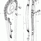 CB500 Цепь ГРМ и натяжитель