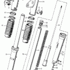 CL350K5 Передняя вилка