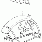 CL350K5 Переднее крыло