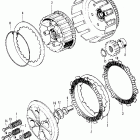 CB500 Сцепление