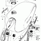 CB500 Fuel tank @ fuel valve