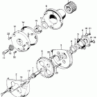 SL125K2 Oil filter rotor @ oil pump