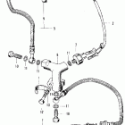 CB500 Передние тормозные трубки