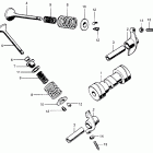 Z50AK4 Распредвал и клапана