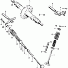 CB175K7 Распредвал и клапана