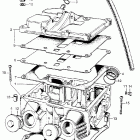 CL350K5 Cylinder head cover  @ camcase