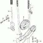 CB175K7 Цепь ГРМ и натяжитель