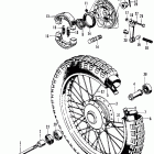 SL70 Переднее колесо