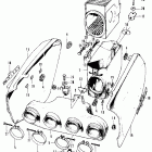 CB500 Air cleaner @ side cover