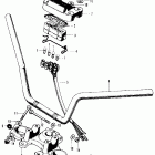 CB500 Руль и панель переднего номера