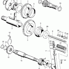 QA50K1 Transmission @ kick starter arm