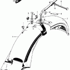 CB500 Заднее крыло