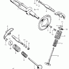 CL350K5 Распредвал и клапана