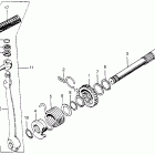 Z50AK4 Кик стартер