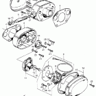 CL350K5 Cylinder head side cover  @ points @ advancer