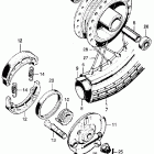 CL100S3 Переднее колесо
