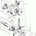 CL350K5 Коленвал